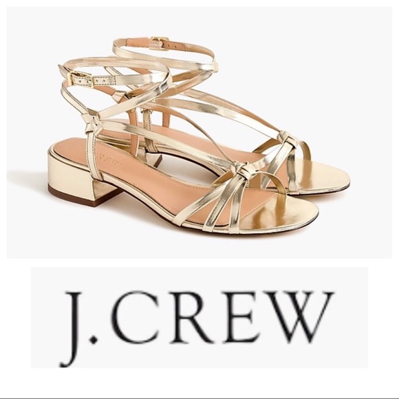 j crew strappy sandals